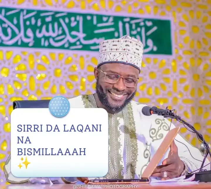 SIRRI DA LAQANIN BISMILLAAAH ✨  #engr_shibdawa_media  #profmansuryelwa  #everyonehighlightsfollowerseveryonehighlightsfollowerseveryone 