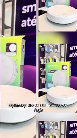 ✨ Chega de perder tempo com a faxina! Apresentamos o Smart Robô Aspirador Wi-Fi Positivo 🧹🤖 ✅ Varre, aspira e passa pano ✅ Controlado por app ou voz ✅ Ideal para quem tem pets ✅ Retorna sozinho pra base ✅ Limpa todos os cantinhos! 💡 Tecnologia e praticidade pra sua casa brilhar sem esforço! E o melhor: você encontra ele na loja Vivo de São Francisco de Assis 💚 #CasaInteligente #Positivo #RobôAspirador #PetFriendly #TecnologiaQueLimpa #VivoStore #SãoFranciscoDeAssis #CapCut 