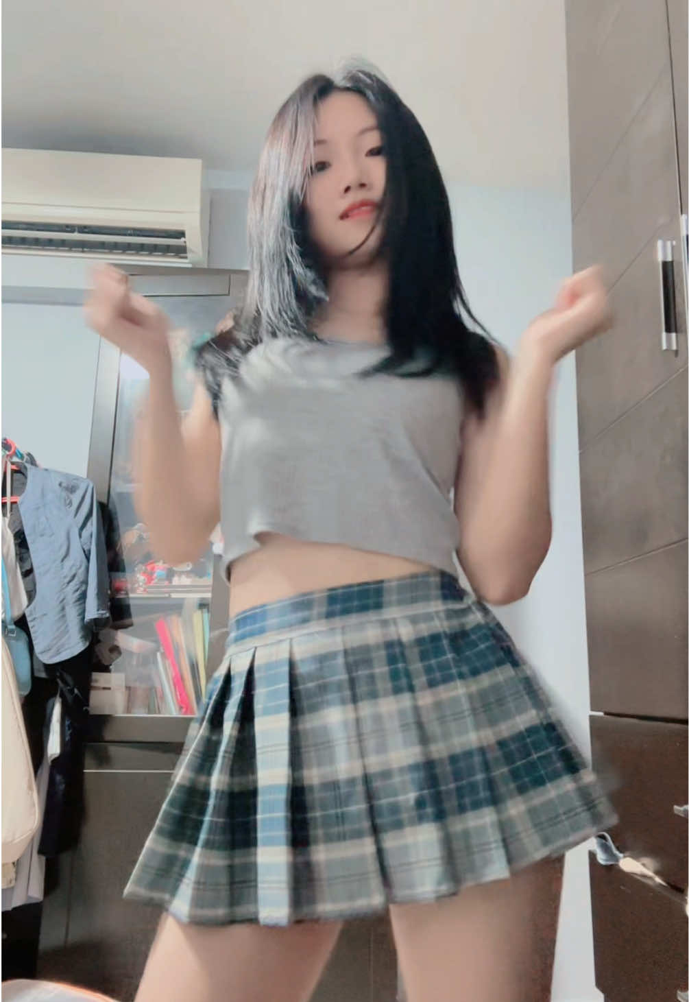 Do you like my short schoolgirl skirt? 🥰 #dance #trend #fyp #foryou #japanese #seifuku #egirl #cute #cosplayer 