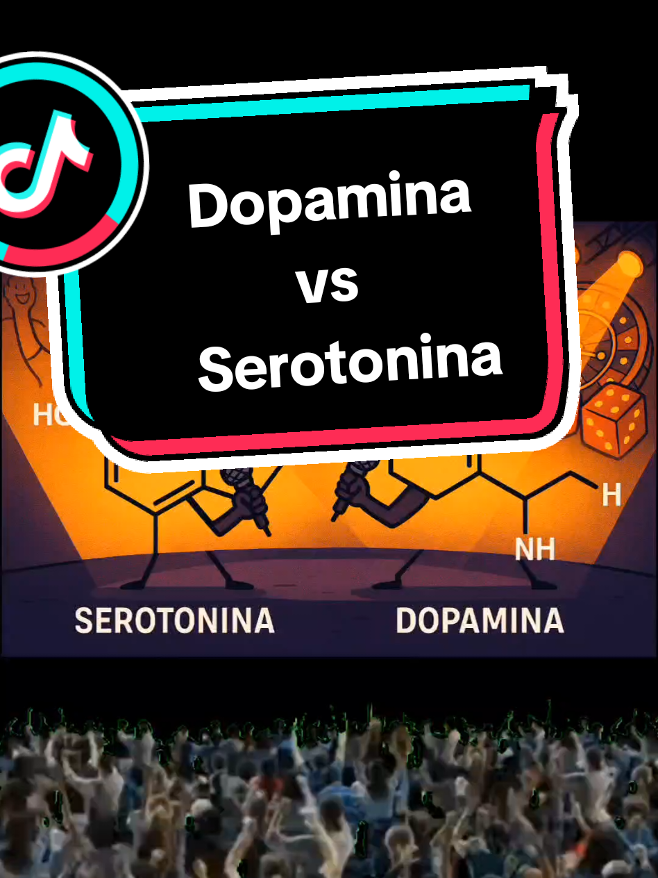 🎵Dopamina VS Serotonina.  Batalla de rap con ciencia.  Las estructuras químicas presentan errores.  #ciencia #science #psicologia #neurociencia #divulgacioncientifica #cienciaparatodos #cienciaentiktok #tiktokcientifico #psiquiatria #dopamina #serotonina 
