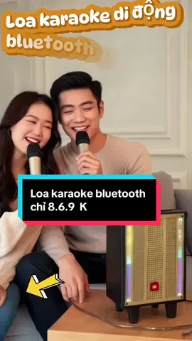 JK-K08 K08A/B 120W Loa Karaoke Di Động Nghe Nhạc Xách Tay Bluetooth Bass 20cm, tặng kèm 2 Micro không dây, LED tạo hiệu ứng 4 chế độ, Loa ngoài trời, Loa gia đình - Bảo Hành 12 tháng