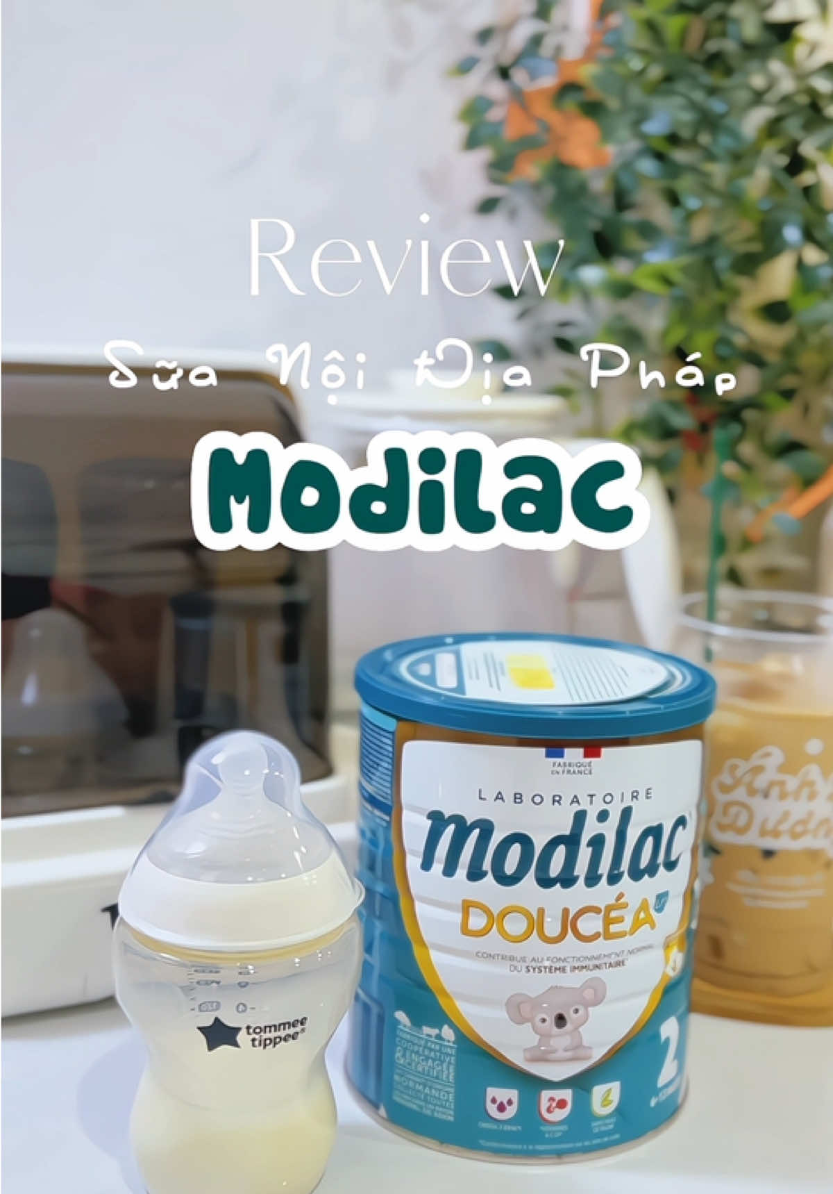 Đang đổi qua sữa này cho Min các mom tham khảo thử nha #Modilac #DETECHbio #suachobe #suaphattrientoandien 