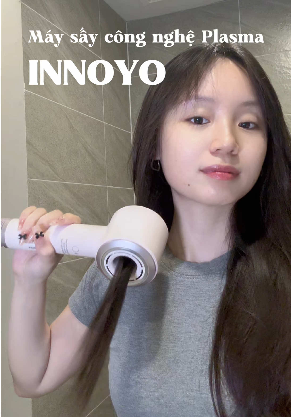 Máy sấy xịn xò không làm khô xơ tóc ✅ màu sắc thanh lịch hiện đại 💯 #maysaytoc #maysaytoctocdocao #saytoctaokieu #maysayinnoyo #innoyo #maysayplasma   