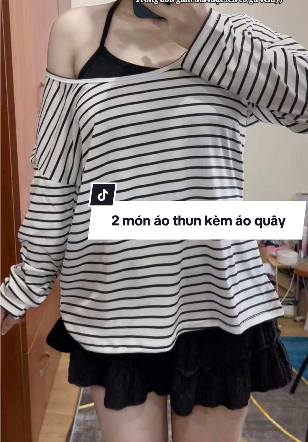 +1máy mặc đi đâu cũng xinh #outfit #xhtiktok #xuhuongtiktok #phoido #tiktokshop #thoitrangnu #aothun 