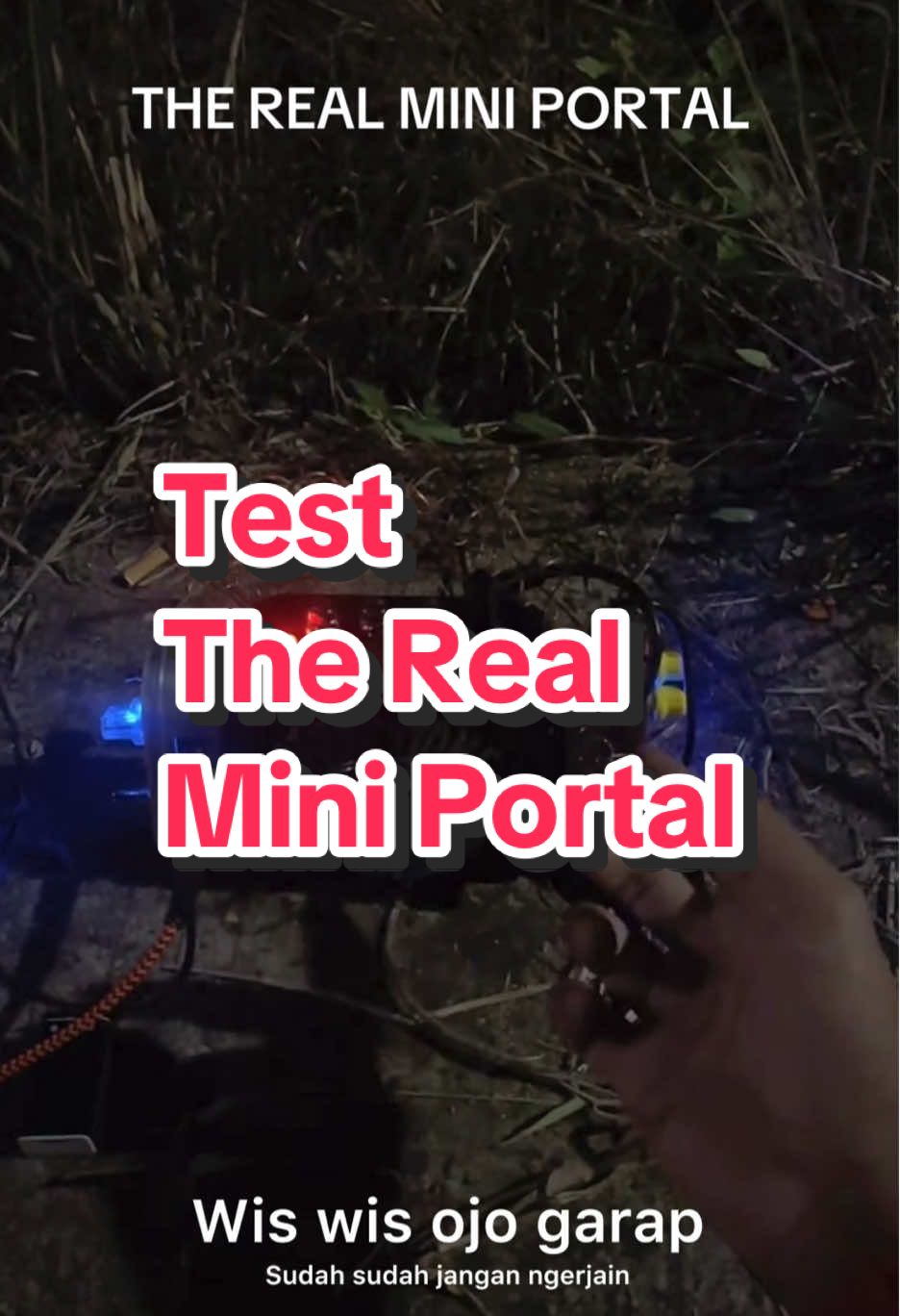 TEST THE REAL MINI PORTAL #therealminiportal #therealportal #griners #ghosthunter #ghosthunting 