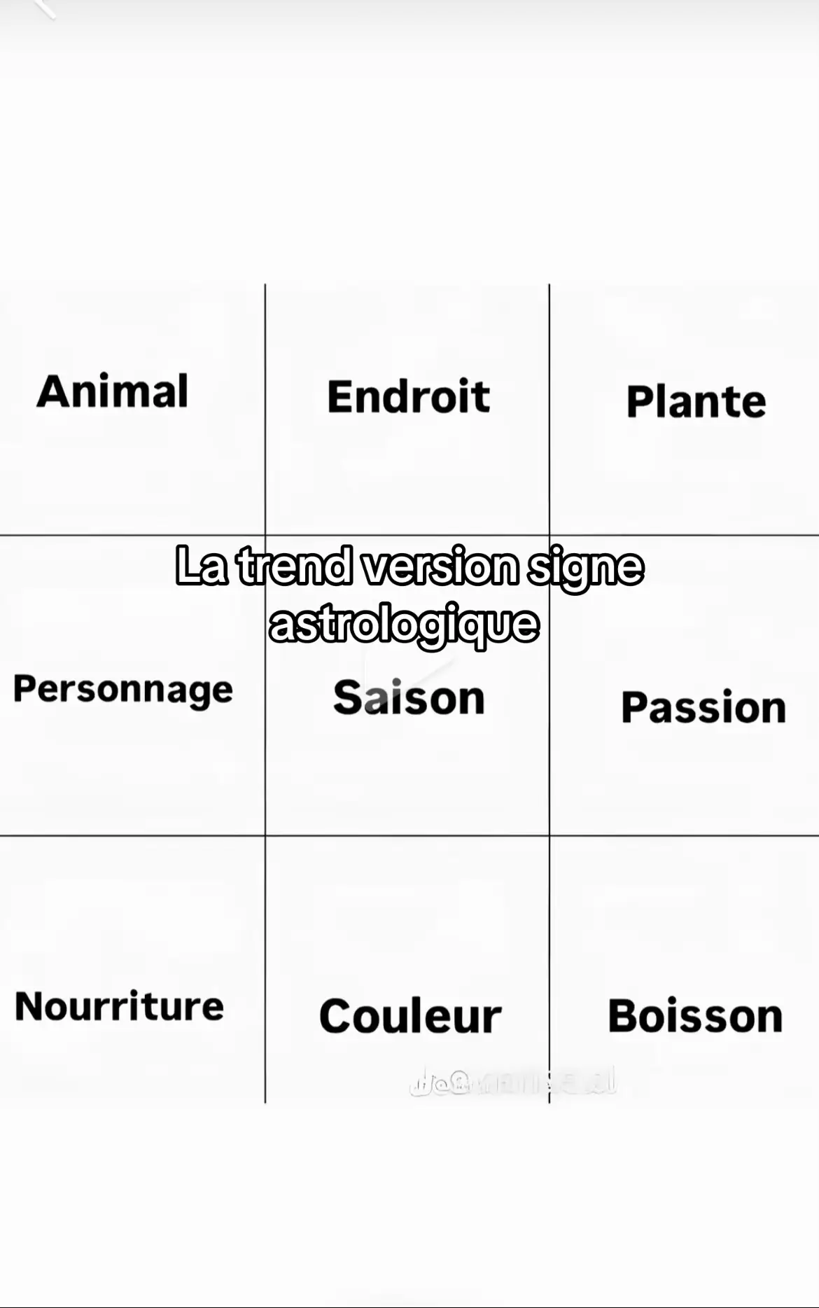 Êtes vous d’accord ?  #pourtoi #foryou #fyp #pourtoii #astrology #signeastrologique #trends #saison #personnage #couleur #animal #boisson #plat 