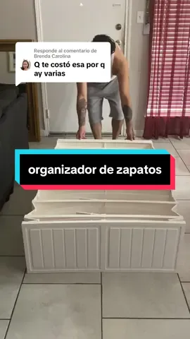 Respuesta a @Brenda Carolina #zapatero#o#organizador de zapatos#shoes storage#