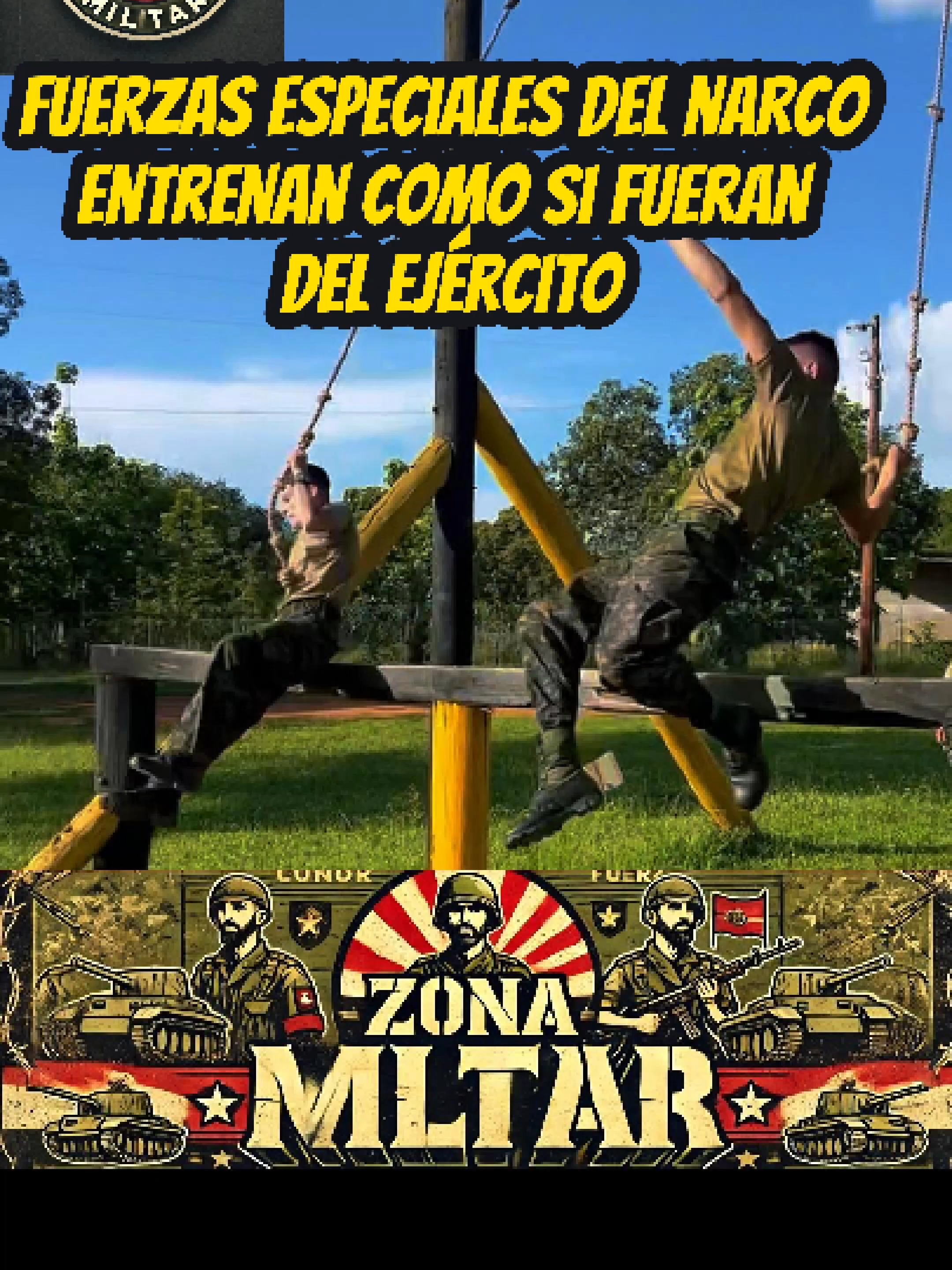 Fuerzas Especiales del Narco entrenan como El Ejercito Mexicano #fuerzasespeciales #mexico