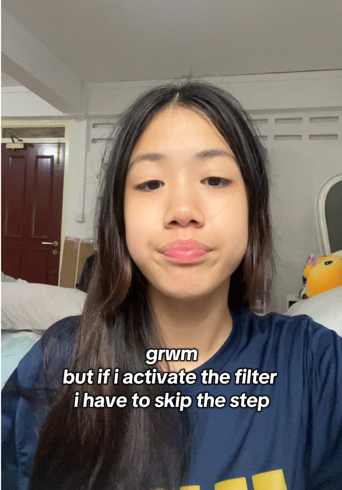 i did not like this game. #filter #relatable #makeup #grwm #fyp #funny 