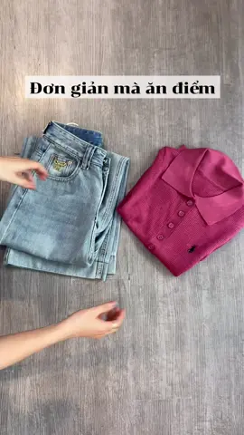 Đơn giản mà ăn điểm#mocshop #thoitrangnu #phoidoxinh #thoitranghottrend #xuhuong 