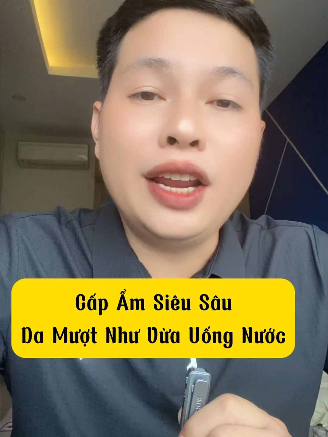 Cấp ẩm siêu sâu da mượt như vừa uống nước #lamdep #chamsocada #serumb5