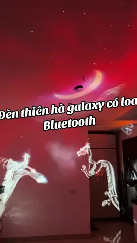 Đèn nền thiên hà trăng sao có loa Bluetooth #shopphukien286 #đenbayphong #den #denled #dendecor 