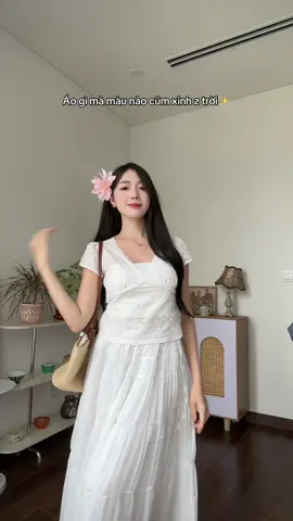 Áo gì mà xinh waaa z #xuhuong #outfit #thoitrang #outfitideas #fyp #aonu #OOTD 