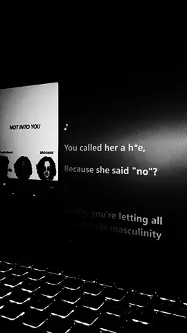 Because she said “no”?🎵 - Not Into You | Lyrics  🎧: Brooksie, Charlie Curtis-Beard Remix #notintoyou #rap #lyrics #remix #shesjustnotintoyou #brooksie #lyricsvideo #charliecurtisbeard #monolyrx