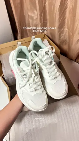affordable running shoes from @ANTASPORTS 💓 #anta #antasports #antashoes #runningshoes #shoes #OOTD #ootdfashion #womensshoes #fyp 