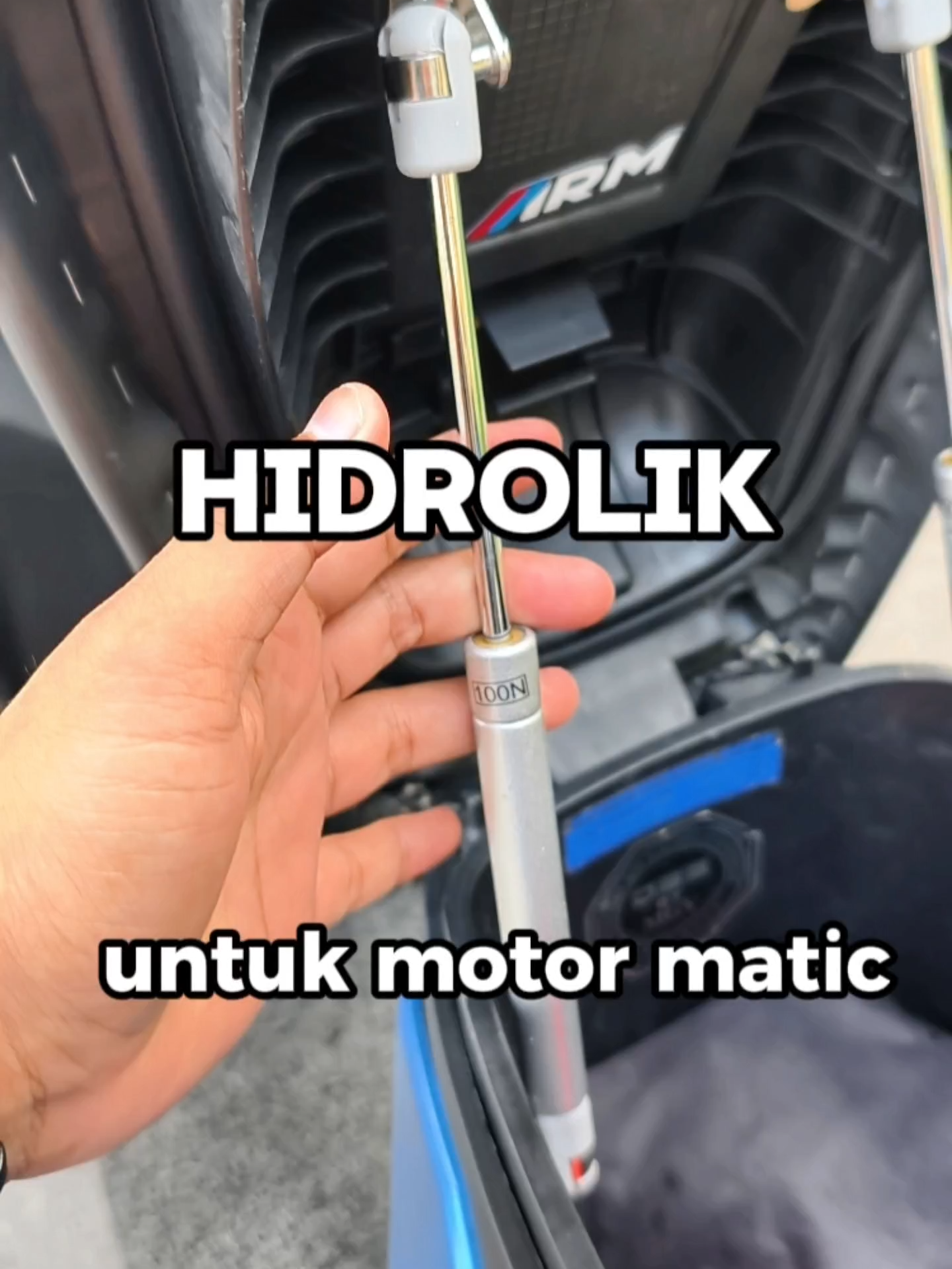 2 pcs Hidrolik untuk jok motor #hidrolik #hidrolikmotor