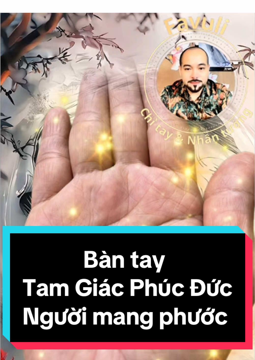 Bàn tay có Tam Giác Phúc Đức – Người âm thầm mang phước cho cả gia đình #favuliofficial #xemchitay 
