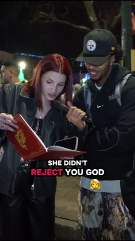 She didn’t reject you GOD SAVED YOU! #streetinterview #manonthestreet #chefdon 