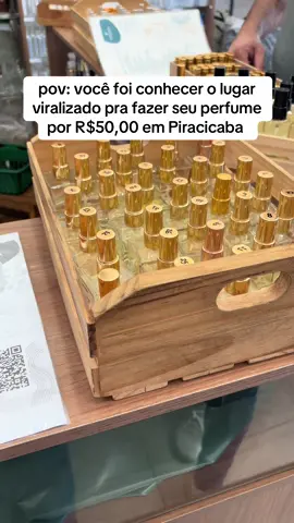 por R$50,00 você consegue fazer 100ml do seu perfume importado preferido, já quero 1 de cada😬