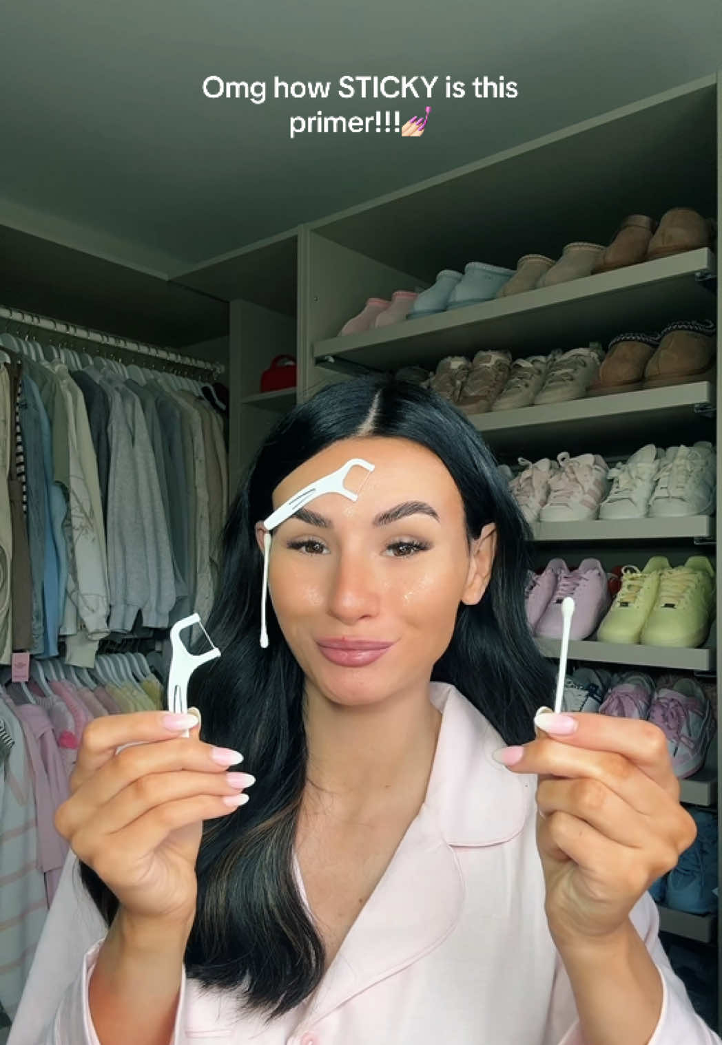 My foundation literally stayed flawless ALLLLLLLL day✨ @SHEGLAM #SHEGLAM #SHEGLAMPrimer #SHEGLAMGoodGripPrimer ad