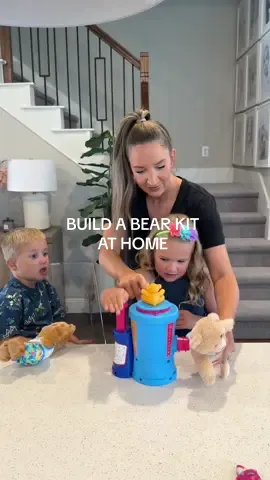 My  favorite kids find ever🥹In my Amazon under “kids favorites”🧸This is my new go-to gift idea for kids!! Sooo cute yall🥹 #kidsgifts #kidstoys #buildabear #kidsactivities #toddleractivities 