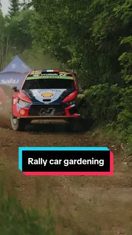 Introducing Adrien's Gardening Services 🪴✂️ #RallyEstonia #WRC #rally 