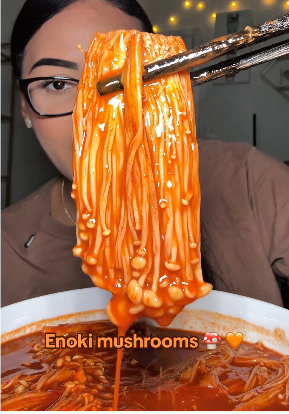 y’all why have I been making Buldak after midnight the last few nights😭😭 I gotta break that habit asap! But drop y’all’s best pic of Buldak in the comments! Iove yall so much!!❤️❤️ #enoki #enokimushroom #fyp #viralvideo #viraltiktok 