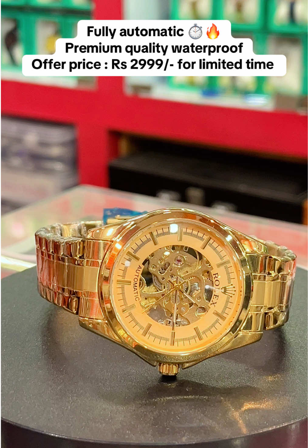 ‎✨CASH ON DELIVERY ✨ 📍Shop location: Bhairahawa, Maitripath-5,Near Rastriya Banijya Bank ✨ ‎ ‎थप जानकारी/अर्डरको लागि कृपया हामीलाई whatsapp-9705546200 मा सिधै मेसेज गर्नुहोस् वा हाम्रो पसलमा आउनुहोस्। ‎ ‎◾cash on delivery available 🚚 ‎◾Home delivery all over Nepal  ‎◾best quality at affordable and reasonable prices  ‎◾Trending Gents and ladies watches  ‎#fyp #watches #deliveryallovernepal #sales #service #repair #bhairahawa #maitripath #watchshop  ‎