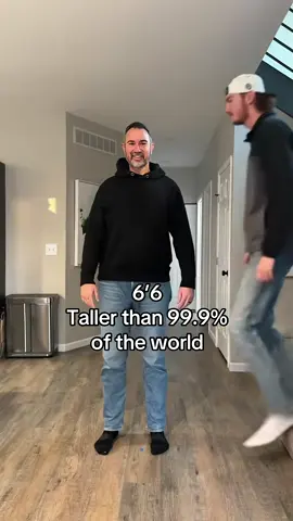 Taller than 99% of the world #tall #short 