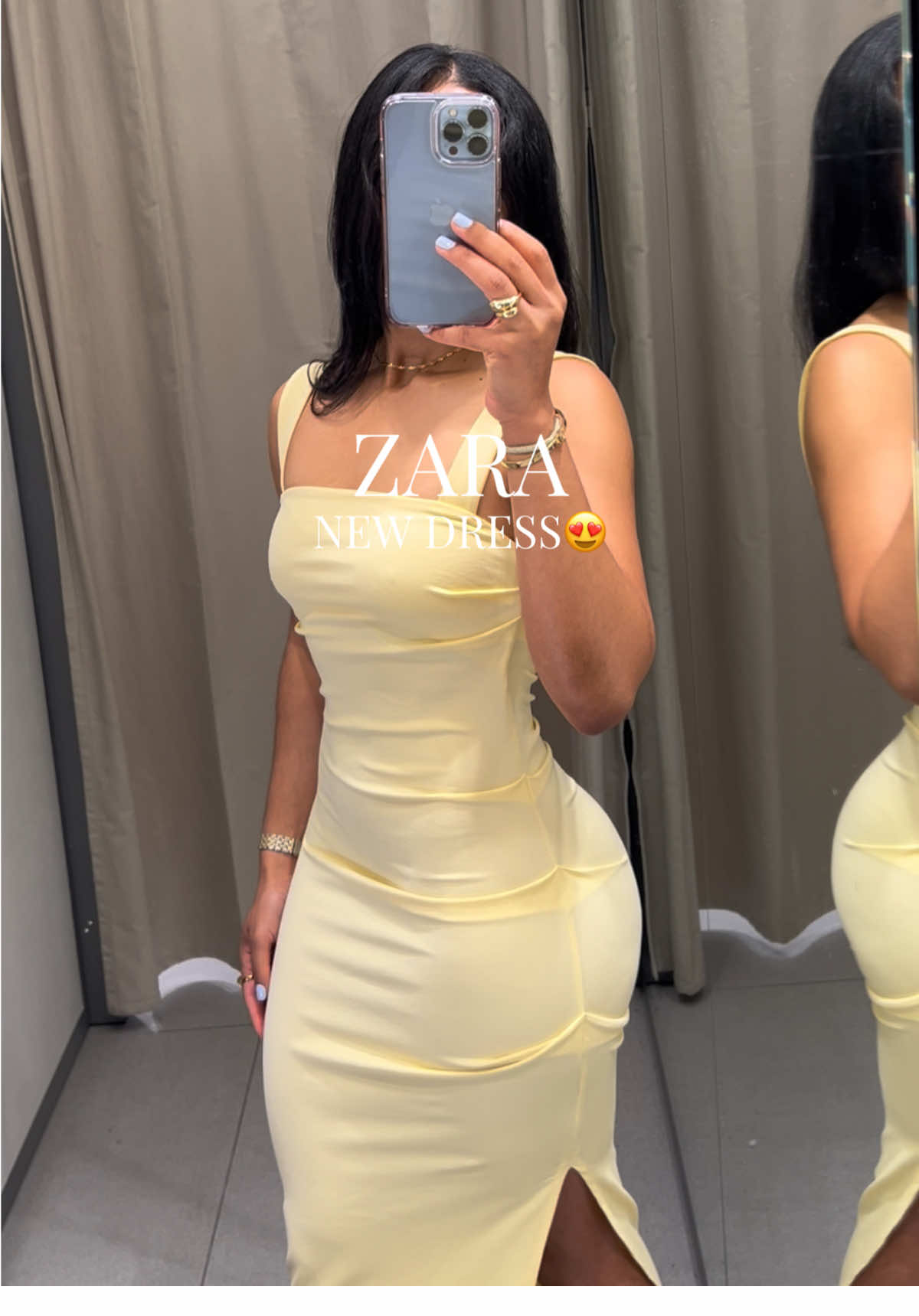 ZARA new dress😍 Code: 3641/848 #zara #zaraoutfit #zaranewarrivals #zaranewin #zarafinds #zarastyle #fyp #zaranewcollection #zaratryon #zaracollection #zaradress #mididress #dress #mididressoutfit #yellowdress #longdress #zarasummer #summerclothes #summeroutfits #outfitinspo #viral #zaranew 