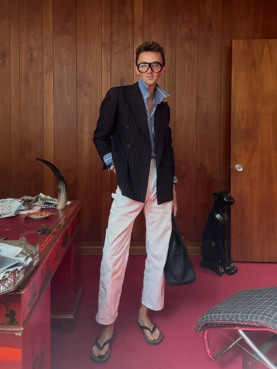 Wednesday work fit… #fyp #fitcheck #ootd #fashion #whatiwore #ysl #ralphlauren #interiordesign 