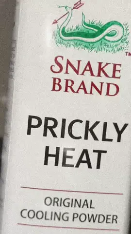 Original Cooling Powder. This product really smells good! 🥹🫶 #snakebrand #snakebrandph #snakebrandpowder #snakebrandpricklyheatpowder 