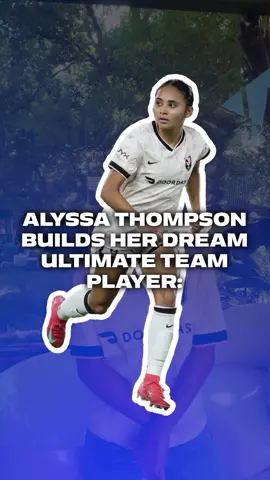 Building greatness. 🎮✨ Alyssa Thompson is cooking up her FC 26 Ultimate Team player, how would you build your dream player? 👀 @EA SPORTS FC @alyss thomp⭐️ 