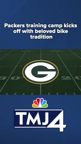 Green Bay Packers training camp began Tuesday with the return of a fan-favorite tradition that connects young fans with their football heroes. Players, both veterans and rookies, borrowed bikes from young fans to ride their way to the practice field, continuing a cherished tradition that gives kids a special opportunity to connect with the team. Read more at the link in our bio.