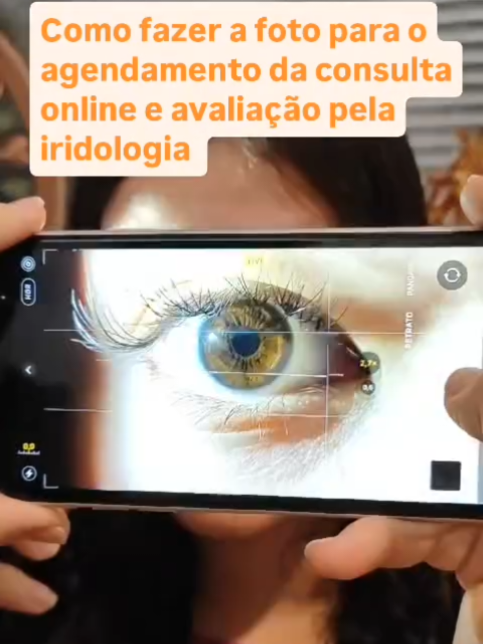 🧿 SEUS OLHOS FALAM SOBRE SUA SAÚDE!  Veja no vídeo como tirar a foto certa pra eu analisar sua íris e te entregar um plano natural, completo e personalizado 💚 📩 Me chama no direct ou clique no link da bio pra agendar sua Avaliação Iridológica Online! . . . . #saúdenatural  #iridologia  #naturopatia  #imunidade  #terapiasnaturais  #candidíase  #vidasaudável  #iridologiacascavel  #iridologocascavel  #iridologacascavel  #iris  #olho  #olhos 