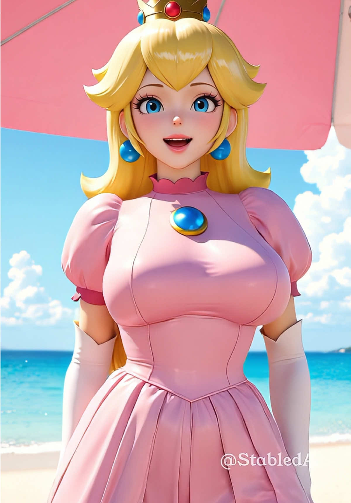 Princess Peach  #princesspeach #nintendo #mario #dance #trend #edit 