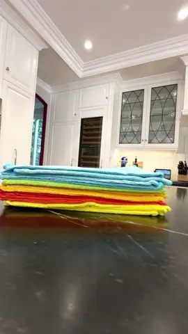 Cleaning with our Microfiber Utility towels #CleanTok #cleaningmotivation #cleaning #cleaningtherapy #microfibertowel 