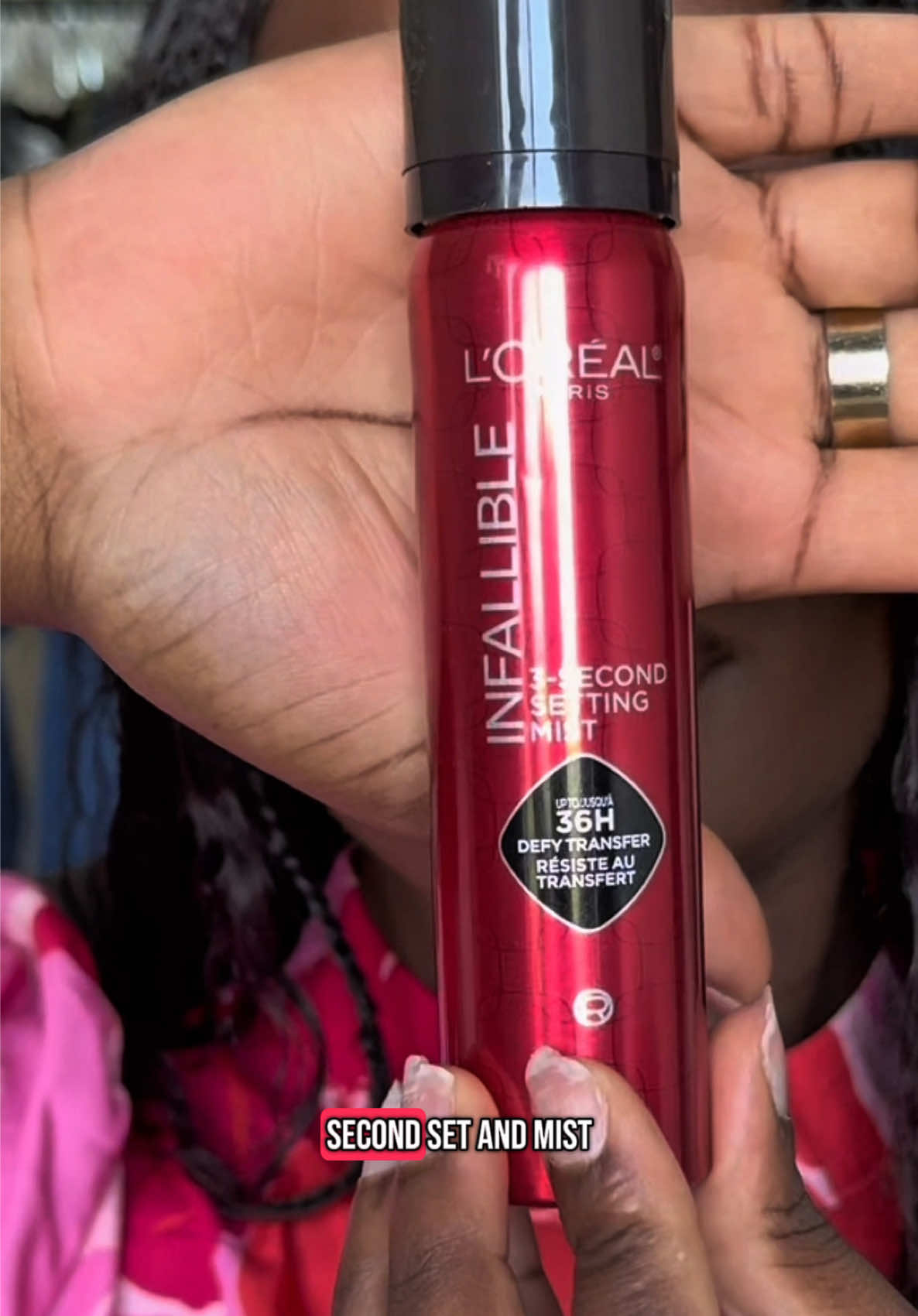 Love the @loréal paris usa 3 second setting mist! Would you try this? ❤️#lorealparismakeup #longlastingmakeup #MakeupRoutine #bestsettingspray #summermakeup #softglammakeup 