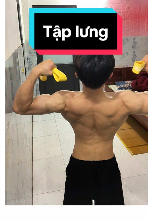 Tập lưng xô#daykhangluc #tapxolung #calisthenics #6mui #tapvai #tapbung 