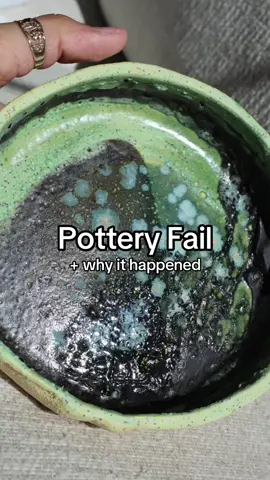I like the idea of romanticizing my pottery lessons that don’t come out as expected from the kiln #potteryfails #potterytiktok #potteryvids #lessonslearned 
