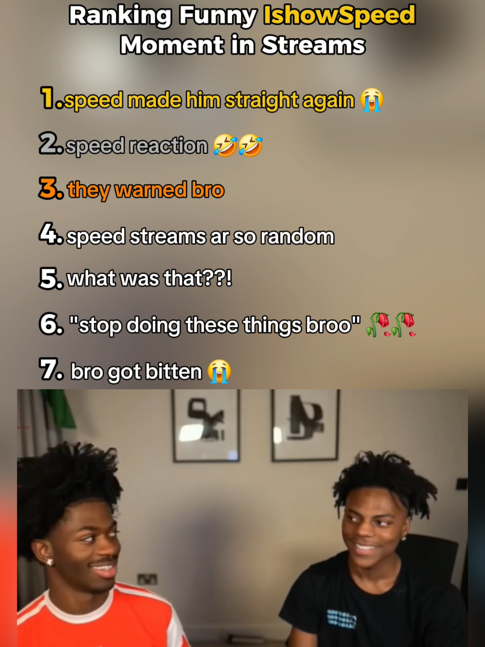 Ranking Funny IshowSpeed Moment in Streams