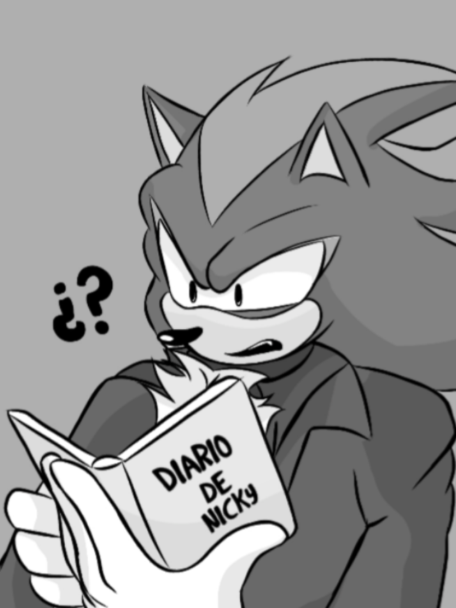 JAJAJ Nicky te pillaron  (referencia a la historia de shaddycatz)‼️ #sonic #shadow  #nicky #draw #animación #shaddycatz #art 