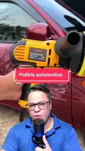 Politriz Elétrico Automotivo 220v! #polir #carro #ferramentas #viral #tiktok #tiktokshop 