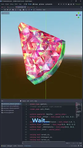 Full project at Jettelly! More in bio! #godot #godotengine #indiedev #gamedev #indiegamedev #3dart #rendering #realtimevfx #fyp 