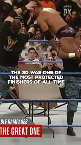 The 3D is one of the most iconic tag team finishers of all time 🙌 #WWE #wrestling #dvondudley #dudleyboyz