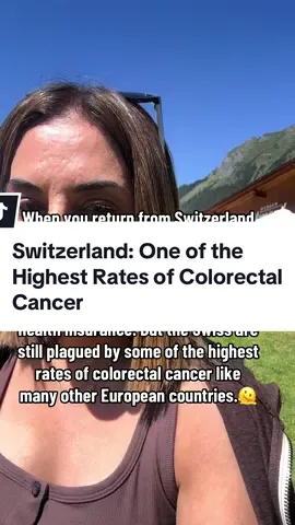 I’m not totally sure why… but perhaps the high red meat and processed food consumption? Perhaps it’s the absence of organized national screening program for colorectal cancer? Perhaps it’s the low rate of colonoscopy screening? Maybe it’s a combination of all of these? Just some food for thought …. #colorectsurgeon #colonoscopy #colorectalcancer #coloncancer #swisshealth 