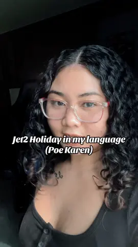 Came back strong with Jet2 Holiday in my language 😝🫶🏼  #AyyMii #jet2holidays #fyp #viral #Poekaren #karenlanguage 