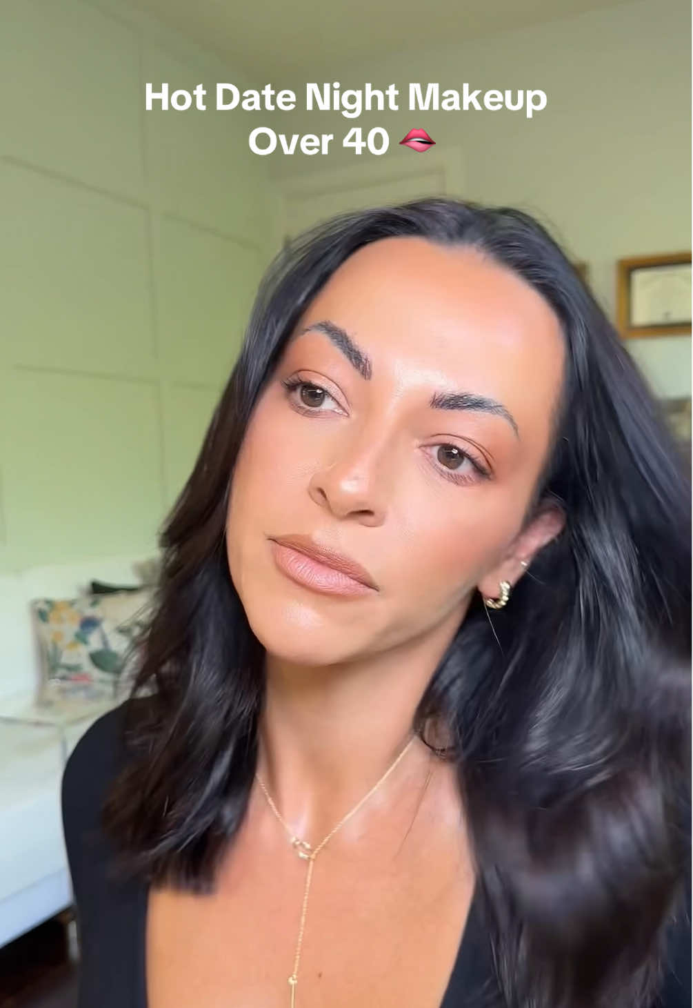 A little glow, a little glam, a lot of confidence #over40makeup #makeupover40 #makeuptutorial #glowymakeup #womenover40   In order of application mostly  @Diorbeauty contour @Macrene Actives lip @Armani beauty foundation  @Persona Cosmetics teddy  @makeupbymario concealer and eyeshadow the original   @Gucci bronzer @Patrick Ta Beauty she’s seductive  @Smashbox Cosmetics Cali contour for blush and eyeshadow  @Morphe Cosmetics melody @maccosmetics liner cork and lip call it cozy @Charlotte Tilbury spray and highlighter @Laura Mercier translucent powder @Fenty Beauty banana blurring @Too Faced mascara 