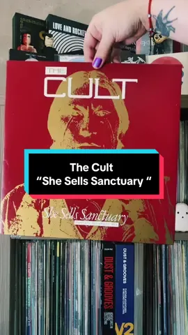 The Cult - “She Sells Sanctuary” (Howling Mix and 12” Mix) 1985/Sire Alternative Rock #thecult #80smusic #ianastbury #vinyltok 