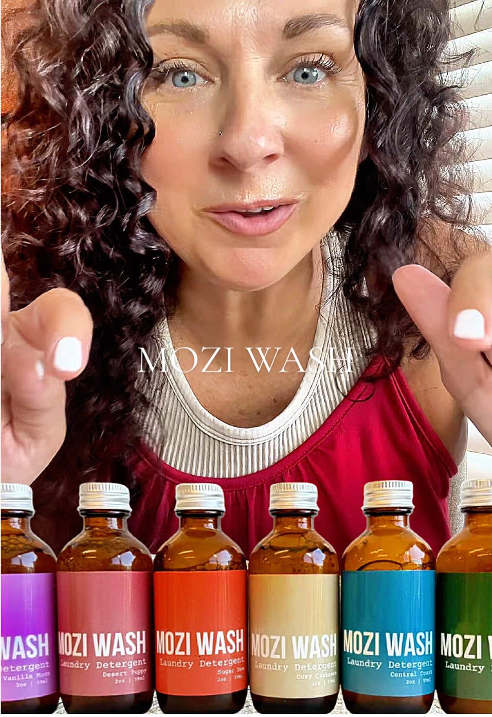 Mozi Wash sample packs are back in stock! If you’re not sure which scent to try first, why not get them all? Each “flavor” is ultra-concentrated, clean, and smells amazing …and yes, people definitely have favorites (which one will you pick?). Try the sample pack and find your perfect match — linked in my TikTok Shop 🧼 #moziwash #cleanliving  #laundrydetergent  #lowtoxliving  #Over40CleanBeauty 
